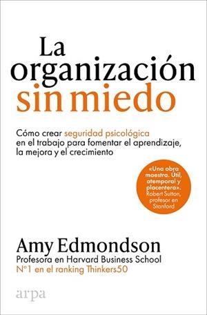 ORGANIZACIÓN SIN MIEDO, LA | 9788410313187 | EDMONDSON, AMY | Llibreria L'Illa - Llibreria Online de Mollet - Comprar llibres online