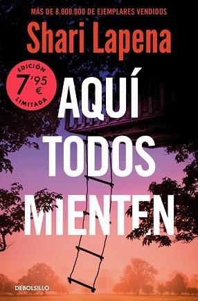 AQUÍ TODOS MIENTEN | 9788466380232 | LAPENA, SHARI | Llibreria L'Illa - Llibreria Online de Mollet - Comprar llibres online