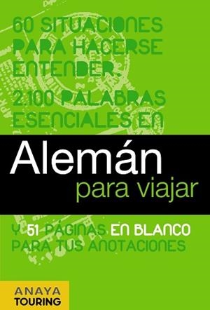 ALEMAN PARA VIAJAR | 9788497768740 | CALVO, GABRIEL/TZSCHASCHEL, SABINE/MEYER DÖHNER, LORE | Llibreria L'Illa - Llibreria Online de Mollet - Comprar llibres online