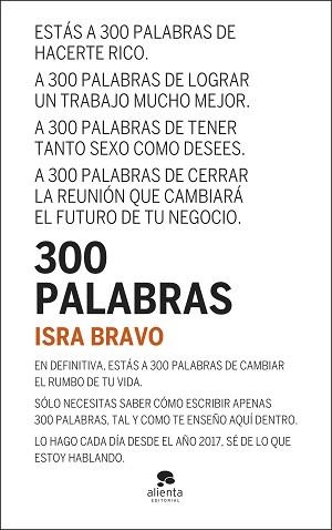 300 PALABRAS | 9788413443867 | BRAVO, ISRA | Llibreria L'Illa - Llibreria Online de Mollet - Comprar llibres online