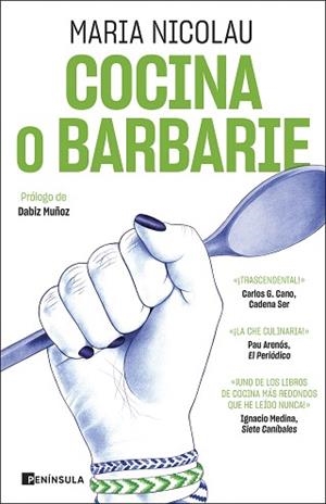 COCINA O BARBARIE | 9788411003315 | NICOLAU, MARIA | Llibreria L'Illa - Llibreria Online de Mollet - Comprar llibres online
