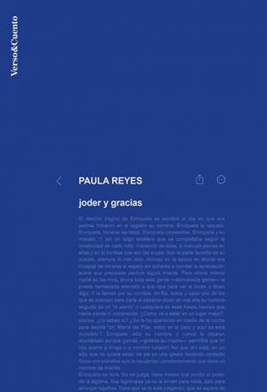 JODER Y GRACIAS | 9788403524866 | REYES, PAULA | Llibreria L'Illa - Llibreria Online de Mollet - Comprar llibres online