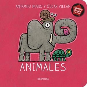 ANIMALES (FORMATO GRANDE) | 9788413433158 | RUBIO, ANTONIO | Llibreria L'Illa - Llibreria Online de Mollet - Comprar llibres online