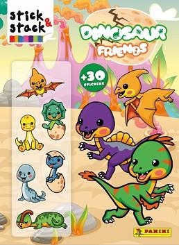 STICK & STACK - DINOSAUR FRIENDS | 9788427873797 | PANINI ESPAÑA S.A. | Llibreria L'Illa - Llibreria Online de Mollet - Comprar llibres online