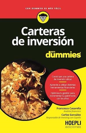 CARTERAS DE INVERSIÓN PARA DUMMIES | 9791254990650 | CASARELLA, FRANCESCO/GONZÁLEZ, CARLOS | Llibreria L'Illa - Llibreria Online de Mollet - Comprar llibres online