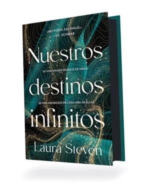 NUESTROS DESTINOS INFINITOS (EDICIÓN LIMITADA CON CANTOS PINTADOS) | 9788410085466 | STEVEN, LAURA | Llibreria L'Illa - Llibreria Online de Mollet - Comprar llibres online