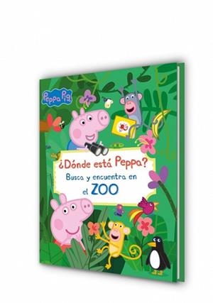 PEPPA PIG. LIBRO JUGUETE - ¿DÓNDE ESTÁ PEPPA? BUSCA Y ENCUENTRA EN EL ZOO | 9788448870348 | HASBRO | Llibreria L'Illa - Llibreria Online de Mollet - Comprar llibres online