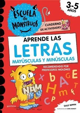 ESCUELA DE MONSTRUOS. CUADERNO DE ACTIVIDADES - APRENDE A ESCRIBIR LAS LETRAS MA | 9788419085887 | RIPPIN, SALLY | Llibreria L'Illa - Llibreria Online de Mollet - Comprar llibres online