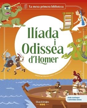 ILÍADA I ODISSEA D'HOMER | 9788413615370 | SOLÉ, JORDI/CAVALLONE, MARIA CECILIA/CADAFALCH I PLADEVALL, LLUÍS | Llibreria L'Illa - Llibreria Online de Mollet - Comprar llibres online