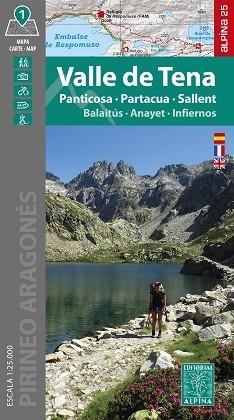 VALLE DE TENA - PANTICOSA, PARTACUA, SALLENT | 9788470111723 | EDITORIAL ALPINA | Llibreria L'Illa - Llibreria Online de Mollet - Comprar llibres online