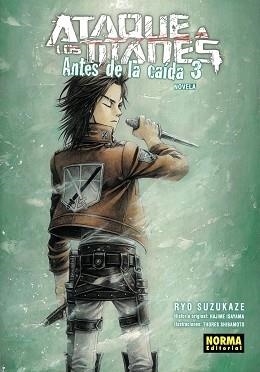 ATAQUE A LOS TITANES: ANTES DE LA CAIDA NOVELA 3 | 9788467966183 | RYO SUZUKAKE | Llibreria L'Illa - Llibreria Online de Mollet - Comprar llibres online