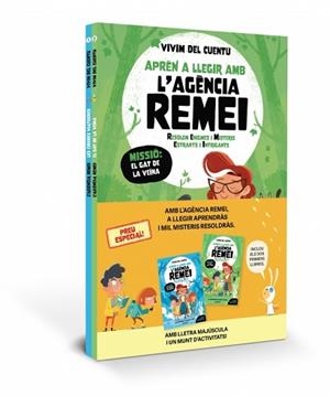 APRÈN A LLEGIR AMB L'AGÈNCIA REMEI (RESOLEM ENIGMES I MISTERIS ESTRANYS I INTRIG | 9788427252608 | VIVIM DEL CUENTU | Llibreria L'Illa - Llibreria Online de Mollet - Comprar llibres online