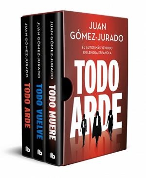 ESTUCHE TODO ARDE (CONTIENE: TODO ARDE | TODO VUELVE | TODO MUERE) | 9791387652241 | GÓMEZ-JURADO, JUAN