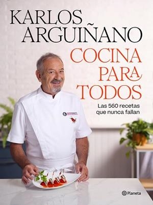 COCINA PARA TODOS | 9788408308805 | ARGUIÑANO, KARLOS | Llibreria L'Illa - Llibreria Online de Mollet - Comprar llibres online