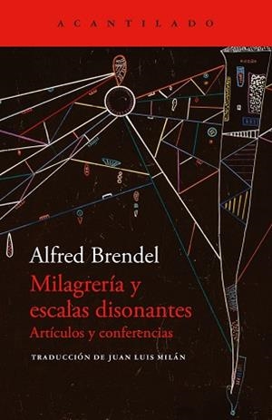 MILAGRERÍA Y ESCALAS DISONANTES | 9791387964047 | BRENDEL, ALFRED | Llibreria L'Illa - Llibreria Online de Mollet - Comprar llibres online
