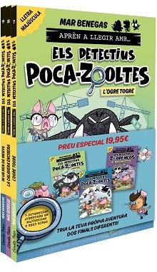 PACK APRÈN A LLEGIR AMB... ELS DETECTIUS POCA-ZOOLTES!  7,8 I 9: EN LLETRA MAJÚS | 9791387782955 | BENEGAS, MAR | Llibreria L'Illa - Llibreria Online de Mollet - Comprar llibres online