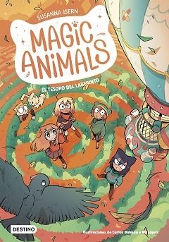 MAGIC ANIMALS 11. EL TESORO DEL LABERINTO | 9788408316763 | ISERN, SUSANNA/DALMAU, CARLES/LÓPEZ, NIL | Llibreria L'Illa - Llibreria Online de Mollet - Comprar llibres online