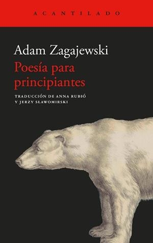 POESÍA PARA PRINCIPIANTES | 9791387964153 | ZAGAJEWSKI, ADAM | Llibreria L'Illa - Llibreria Online de Mollet - Comprar llibres online