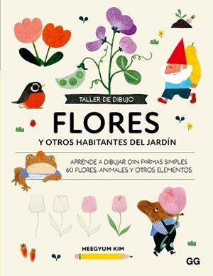 TALLER DE DIBUJO. FLORES | 9788425236068 | KIM, HEEGYUM | Llibreria L'Illa - Llibreria Online de Mollet - Comprar llibres online