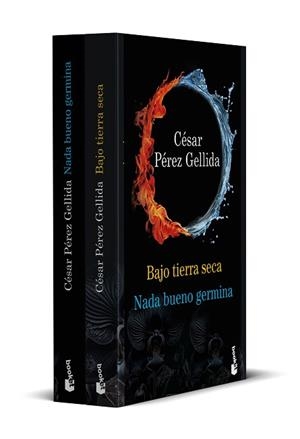 PACK BAJO TIERRA SECA + NADA BUENO GERMINA | 9788423370085 | PÉREZ GELLIDA, CÉSAR | Llibreria L'Illa - Llibreria Online de Mollet - Comprar llibres online