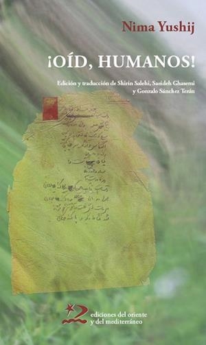 OÍD HUMANOS! | 9791399040470 | YUSHIJ, NIMA | Llibreria L'Illa - Llibreria Online de Mollet - Comprar llibres online
