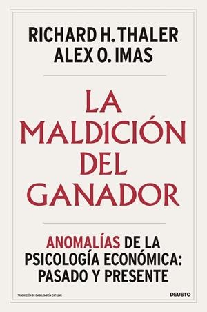 MALDICIÓN DEL GANADOR, LA | 9788423439027 | THALER, RICHARD H./IMAS, ALEX O. | Llibreria L'Illa - Llibreria Online de Mollet - Comprar llibres online