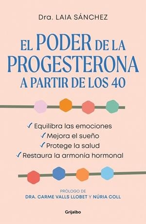 PODER DE LA PROGESTERONA A PARTIR DE LOS 40, EL | 9788425372063 | SÁNCHEZ, LAIA | Llibreria L'Illa - Llibreria Online de Mollet - Comprar llibres online