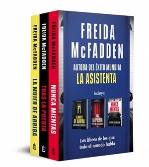 PACK FREIDA MCFADDEN (CONTIENE: LA MUJER DE ARRIBA | TRAS LA PUERTA | NUNCA MIEN | 9788466392594 | MCFADDEN, FREIDA