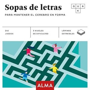 SOPAS DE LETRAS PARA MANTENER EL CEREBRO EN FORMA | 9788417430665 | VV.AA. | Llibreria L'Illa - Llibreria Online de Mollet - Comprar llibres online