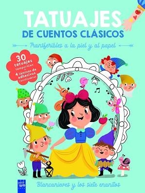 TATUAJES DE CUENTOS CLÁSICOS. BLANCANIEVES | 9788408295891 | YOYO | Llibreria L'Illa - Llibreria Online de Mollet - Comprar llibres online