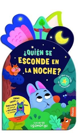 CUCUTRÁS. QUIÉN SE ESCONDE EN LA NOCHE - ¡LIBRO DE SONIDOS Y LENGÜETAS QUE BRILL | 9791039560535 | VARIOS AUTORES | Llibreria L'Illa - Llibreria Online de Mollet - Comprar llibres online