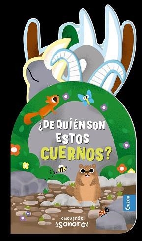 CUCUTRÁS. ¿DE QUIÉN SON ESTOS CUERNOS? - LIBRO DE SONIDOS Y LENGÜETAS | 9791039511544 | Llibreria L'Illa - Llibreria Online de Mollet - Comprar llibres online
