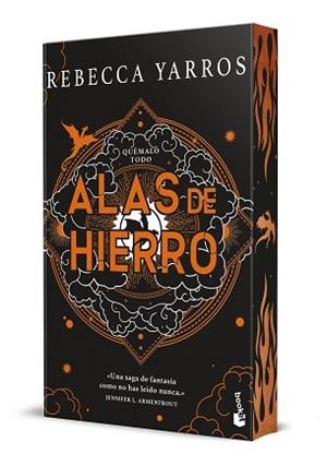 ALAS DE HIERRO. EDICIÓN ESPECIAL LIMITADA CON CANTOS DECORADOS | 9788408326472 | YARROS, REBECCA | Llibreria L'Illa - Llibreria Online de Mollet - Comprar llibres online
