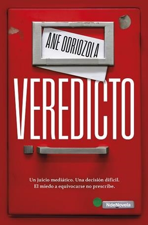 VEREDICTO | 9788410140721 | ODRIOZOLA, ANE | Llibreria L'Illa - Llibreria Online de Mollet - Comprar llibres online