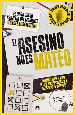 ASESINO NO ES MATEO, EL | 9791259579331 | D. LAMBERT, MARTIN | Llibreria L'Illa - Llibreria Online de Mollet - Comprar llibres online