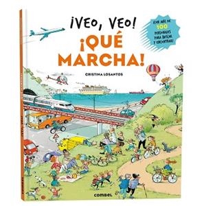VEO VEO! ¡QUÉ MARCHA! | 9788411584128 | LOSANTOS, CRISTINA | Llibreria L'Illa - Llibreria Online de Mollet - Comprar llibres online