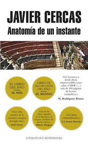 ANATOMIA DE UN INSTANTE | 9788439723127 | CERCAS, JAVIER | Llibreria L'Illa - Llibreria Online de Mollet - Comprar llibres online