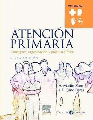 ATENCIÓN PRIMARIA, 2 VOLS. + CD-ROM CON AUTOEVALUACIÓN | 9788480862196 | CANO PÉREZ, J. F./MARTÍN ZURRO, A.