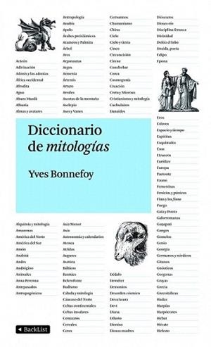 DICCIONARIO DE MITOLOGIAS | 9788408092681 | BONNEFOY, YVES | Llibreria L'Illa - Llibreria Online de Mollet - Comprar llibres online