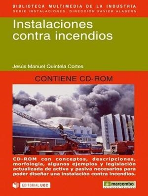 INSTALACIONES CONTRA INCENDIOS | 9788426714985 | QUINTELA CORTES, JESUS MANUEL