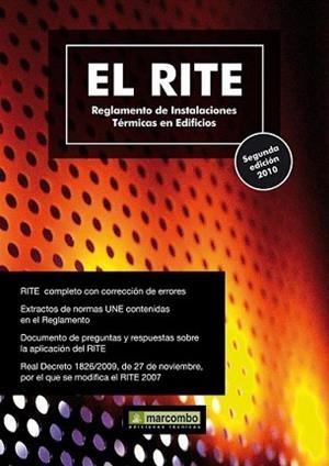 RITE, EL (REGLAMENTO DE INSTALACIONES TERMICAS EN EDIFICIOS) | 9788426716316 | AA.VV