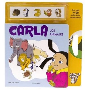 CARLA ADHESIVOS. LOS ANIMALES | 9788408092148 | AGREDA, JOSÉ LUIS | Llibreria L'Illa - Llibreria Online de Mollet - Comprar llibres online