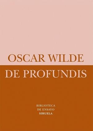 DE PROFUNDIS | 9788498414493 | WILDE, OSCAR | Llibreria L'Illa - Llibreria Online de Mollet - Comprar llibres online