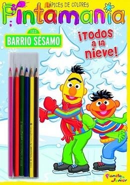 BS.PINTAMANIA LAPICES DE COLORES.TODOS A LA NIEVE | 9788408084921 | BARRIO SÉSAMO | Llibreria L'Illa - Llibreria Online de Mollet - Comprar llibres online