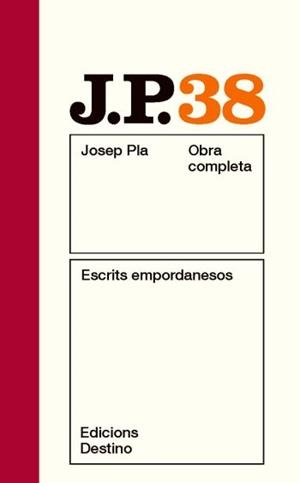 ESCRITS EMPORDANESOS | 9788497101783 | PLA, JOSEP | Llibreria L'Illa - Llibreria Online de Mollet - Comprar llibres online