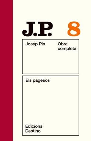 PAGESOS, ELS | 9788497101486 | PLA, JOSEP | Llibreria L'Illa - Llibreria Online de Mollet - Comprar llibres online