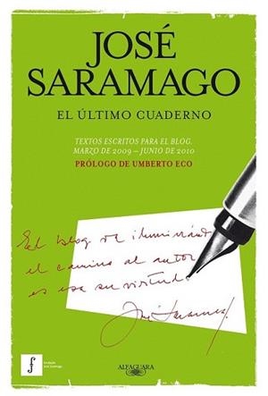ULTIMO CUADERNO, EL | 9788420406596 | SARAMAGO, JOSE | Llibreria L'Illa - Llibreria Online de Mollet - Comprar llibres online