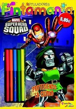 PINTAMANIA ROTULADORES | 9788408098843 | SUPER HERO SQUAD | Llibreria L'Illa - Llibreria Online de Mollet - Comprar llibres online