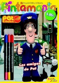 PAT EL CARTERO. PINTAMANIA ROTULADORES DOBLES | 9788408101345 | PAT EL CARTERO | Llibreria L'Illa - Llibreria Online de Mollet - Comprar llibres online