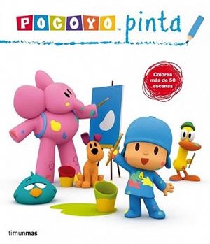 POCOYO PINTA | 9788408004974 | ZINKIA ENTERTAINMENT, S. A. | Llibreria L'Illa - Llibreria Online de Mollet - Comprar llibres online